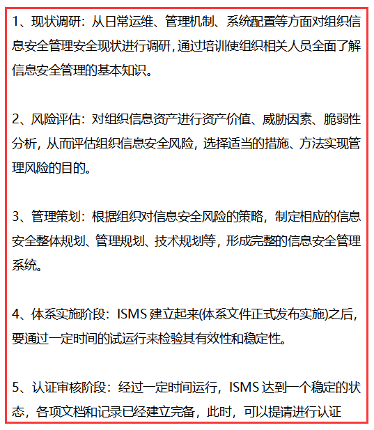 做信息安全管理體系認(rèn)證，需經(jīng)歷這5個(gè)階段！卓航老師提醒